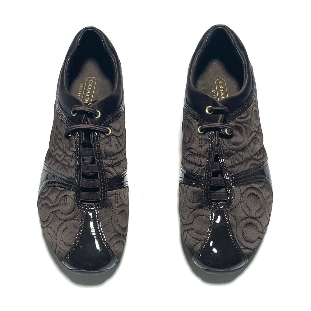 COACH Brown “Kellee” Tennis Shoe Size 6.5